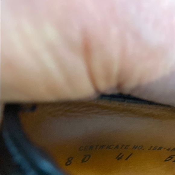 Bates Black Oxfords Classic High-Gloss Finish - Picture 6 of 6